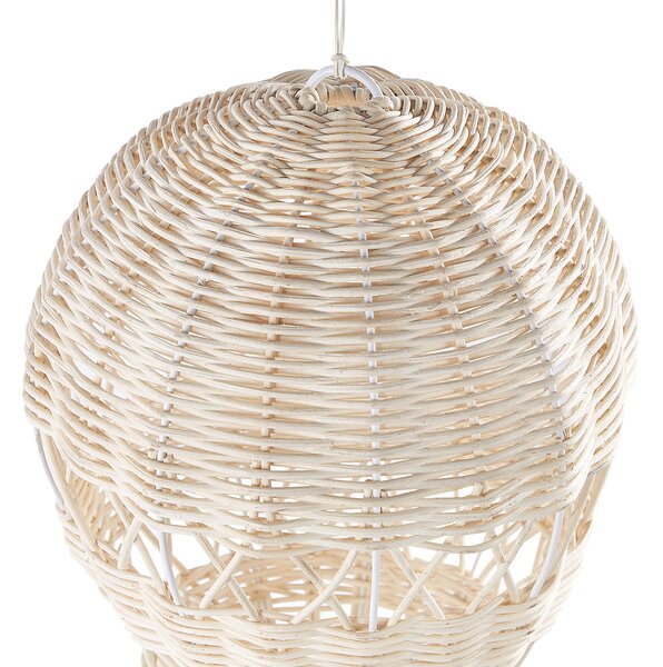 Fali Dekoráció Lufi BEMBA Rattan 60 cm Természetes