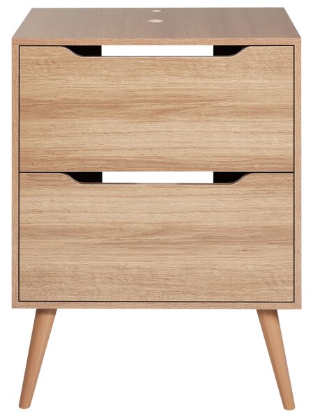 Mosdószekrény CARIACICA 60 cm Világosbarna