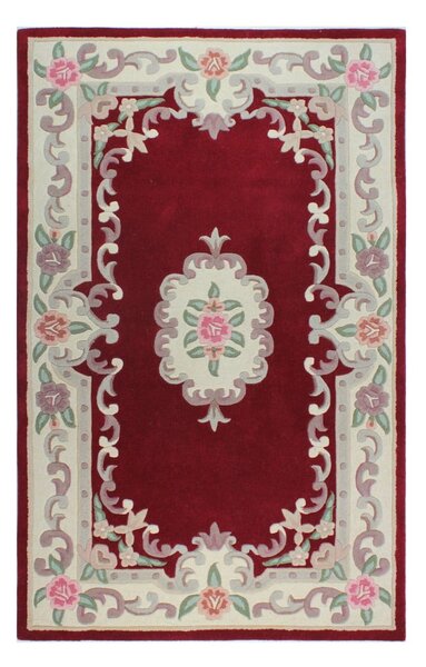 Aubusson piros gyapjú szőnyeg, 75 x 150 cm - Flair Rugs