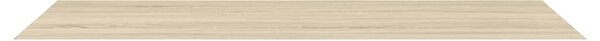 2 db tölgyszínű és fehér MDF fiókos fali polc 40 x 23,5 x 10 cm