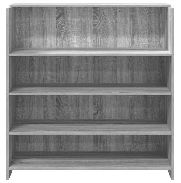 Recepciós pult szürke sonoma 100x50x103,5 cm szerelt fa