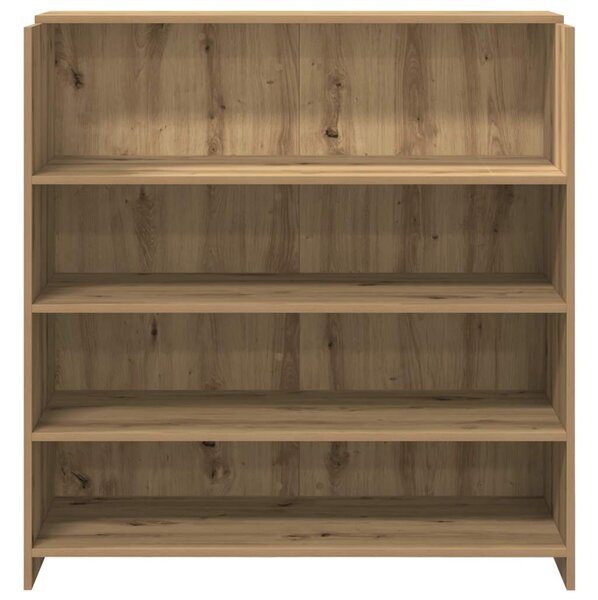 Recepciós pult kézműves tölgy 100x50x103,5 cm szerelt fa