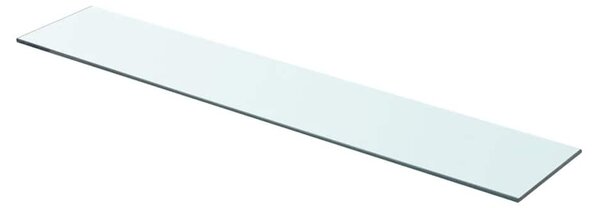 80x15 cm átlátszó panel üvegpolc