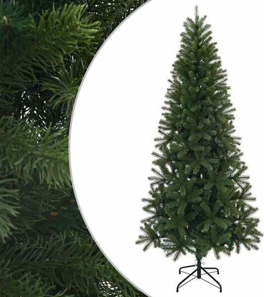 Mű karácsonyfa 180 cm PVC, PE és acél Zöld