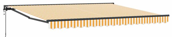 Napernyő keret Sárga és Fehér 400 × 300 cm