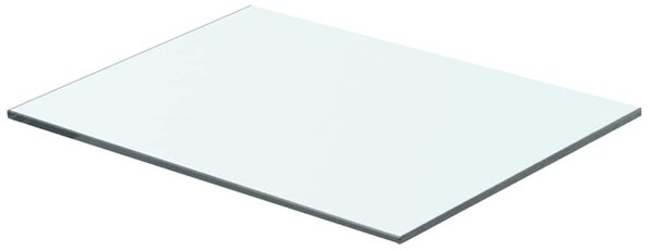 40x25 cm átlátszó panel üvegpolc