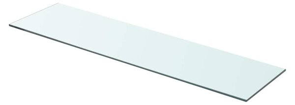Átlátszó üvegpolc 80x20 cm