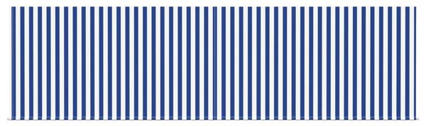 Behúzható napellenző Kék és Fehér 400 × 300 cm