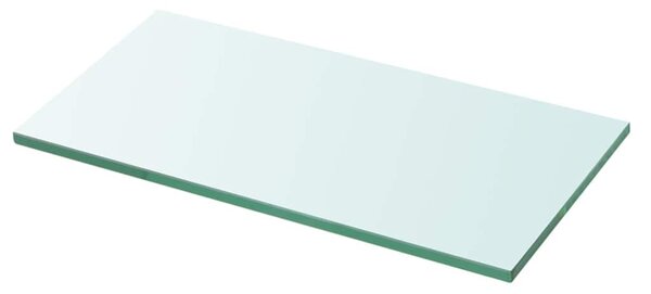 Átlátszó üvegpolc panel 30x12 cm