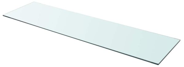 110x30 cm átlátszó panel üvegpolc