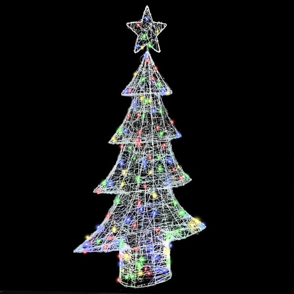 Karácsonyfa 160 LED Sokszínű 150 cm Akril