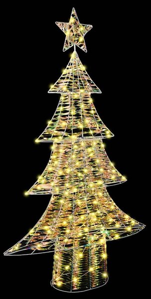 Karácsonyfa 160 LED Meleg fehér 150 cm PET