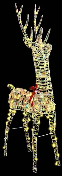 3D karácsonyi rénszarvas LOVIISA 140 LED Meleg fehér