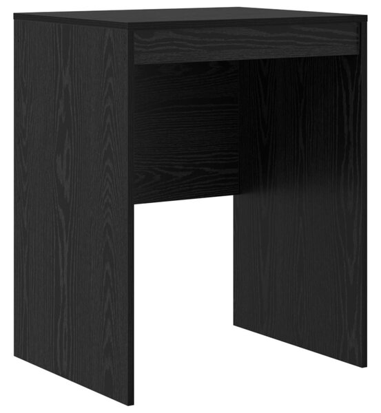 Asztal fiókkal polcokkal tárolóval 2 pcs Fekete tölgy