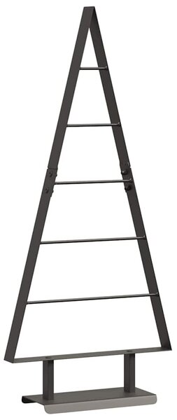 Fém karácsonyfa Fekete 90 cm Acél