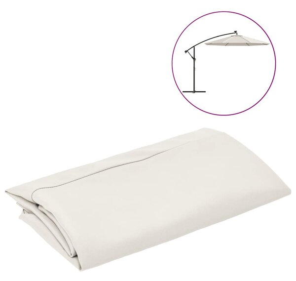 Homokfehér konzolos napernyőponyva 350 cm