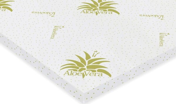 Green Future Aloe Vera Memória Topper 180x190 cm