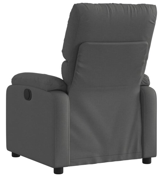 Sötétszürke szövet relaxfotel