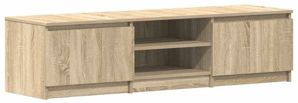 Sonoma tölgy színű szerelt fa TV-szekrény 140 x 40 x 35,5 cm