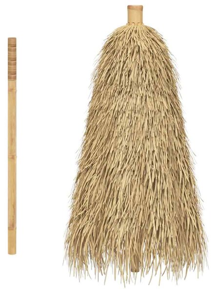 Bambuszernyő banánlevél tetővel 210 cm