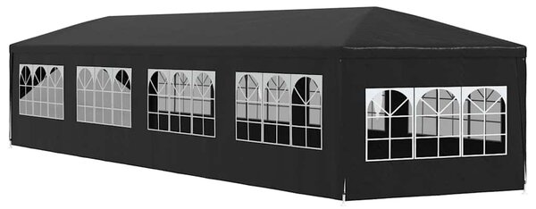 Antracitszürke rendezvénysátor 3 x 12 m