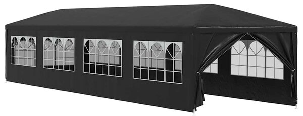 Antracitszürke rendezvénysátor 3 x 12 m