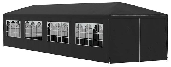 Antracitszürke rendezvénysátor 3 x 12 m