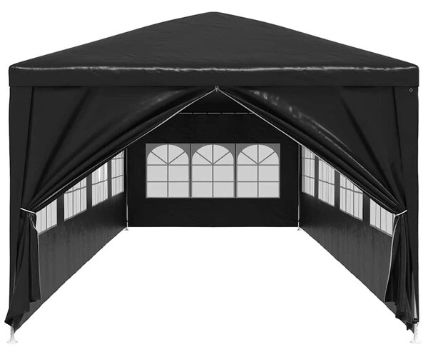 Antracitszürke rendezvénysátor 3 x 12 m