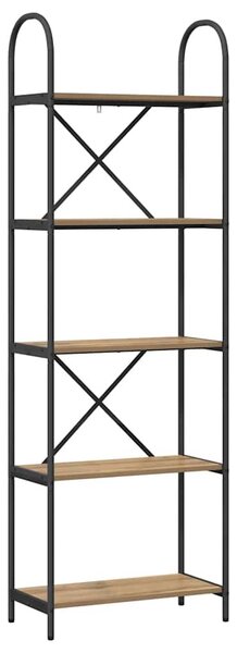 Könyvespolc Artisan tölgy 60 x 30 x 183 cm Faanyag