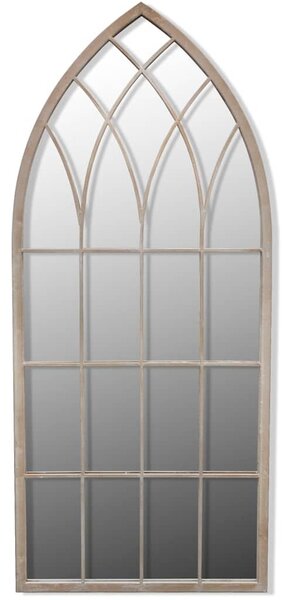 Gótikus íves kerti tükör kültéri/beltéri használatra 50x115cm