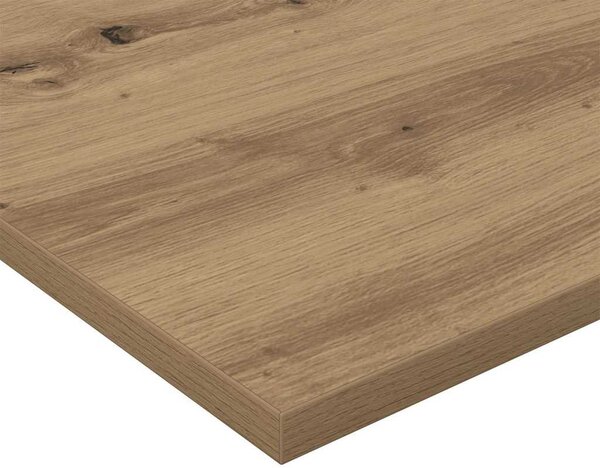 Polcos könyvespolc 4 pcs Barna 80 x 40 x 1,5 cm Faanyag