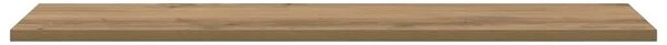 Polcos könyvespolc 3 szintes 4 db 80 x 20 x 1,5 cm Szerelt Fa