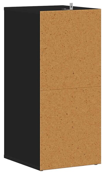 VidaX fekete forgácslap cipősszekrény 31,5 x 35 x 70 cm
