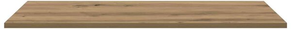 Polcos könyvespolc 4 pcs Barna 80 x 40 x 1,5 cm Faanyag