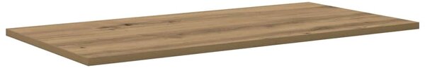 Polcos könyvespolc 4 pcs Barna 80 x 40 x 1,5 cm Faanyag