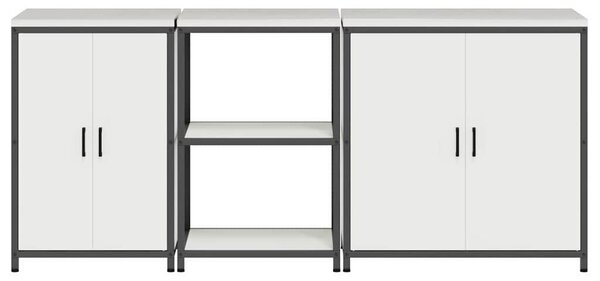 Konyhai Tároló Készlet HATTEM 3 pcs Fehér