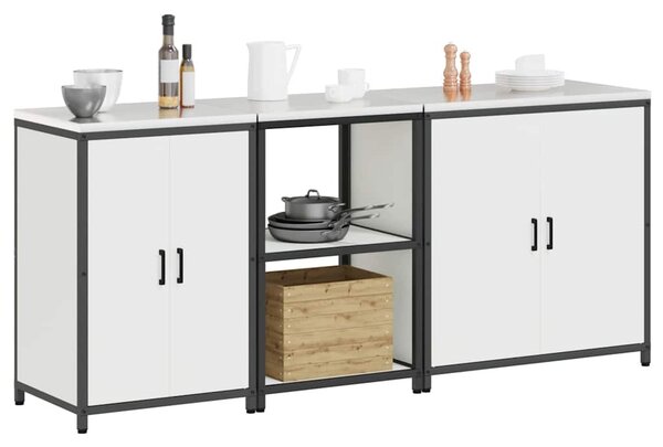 Konyhai Tároló Készlet HATTEM 3 pcs Fehér
