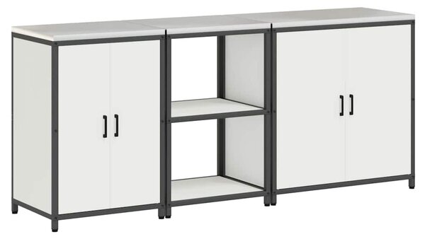 Konyhai Tároló Készlet HATTEM 3 pcs Fehér
