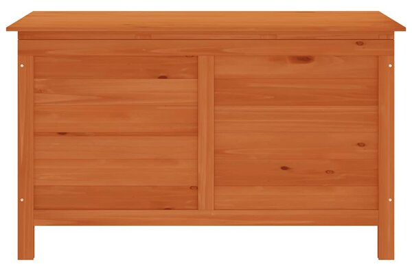 Tömör fenyőfa kerti tárolóláda 99x49,5x58,5 cm