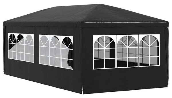 Antracitszürke partisátor 3 x 6 m