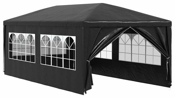 Antracitszürke partisátor 3 x 6 m
