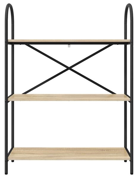 Könyvespolc Sonoma tölgy 80 x 30 x 109 cm Faanyag