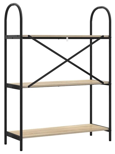 Könyvespolc Sonoma tölgy 80 x 30 x 109 cm Faanyag