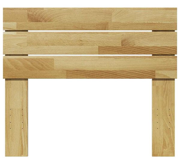 Tömör fa tölgyfa fejtámla 80 cm