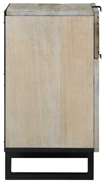 Éjjeliszekrény Fehér 50 x 33 x 60 cm Szerelt Fa