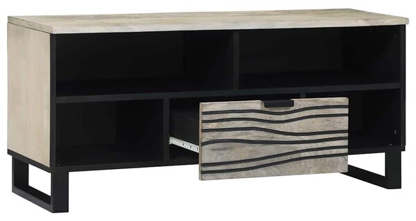 TV egységek fiókkal Fehér 105 x 33 x 46 cm Faanyag
