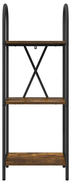 Könyvespolc Füstölt tölgy 40 x 30 x 109 cm Faanyag