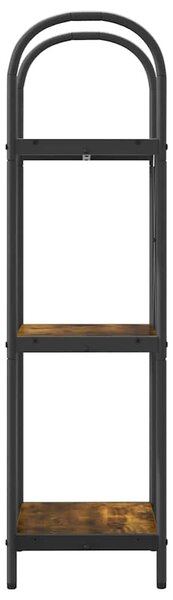 Könyvespolc Füstölt tölgy 40 x 30 x 109 cm Faanyag