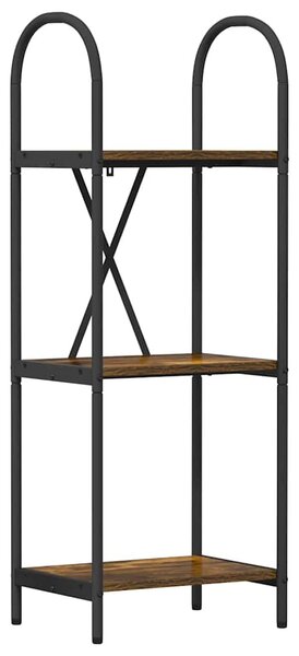 Könyvespolc Füstölt tölgy 40 x 30 x 109 cm Faanyag