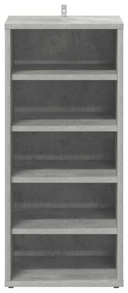 VidaX betonszürke szerelt fa cipősszekrény 31,5 x 35 x 70 cm